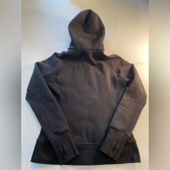 Lululemon Scuba Black Zip-Up Hoodie - Picture 6 of 6